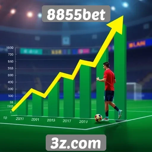 8855bet relata crescimento na base de usuários