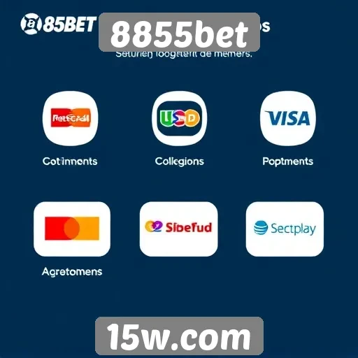 Revisão dos métodos de pagamento do 8855bet